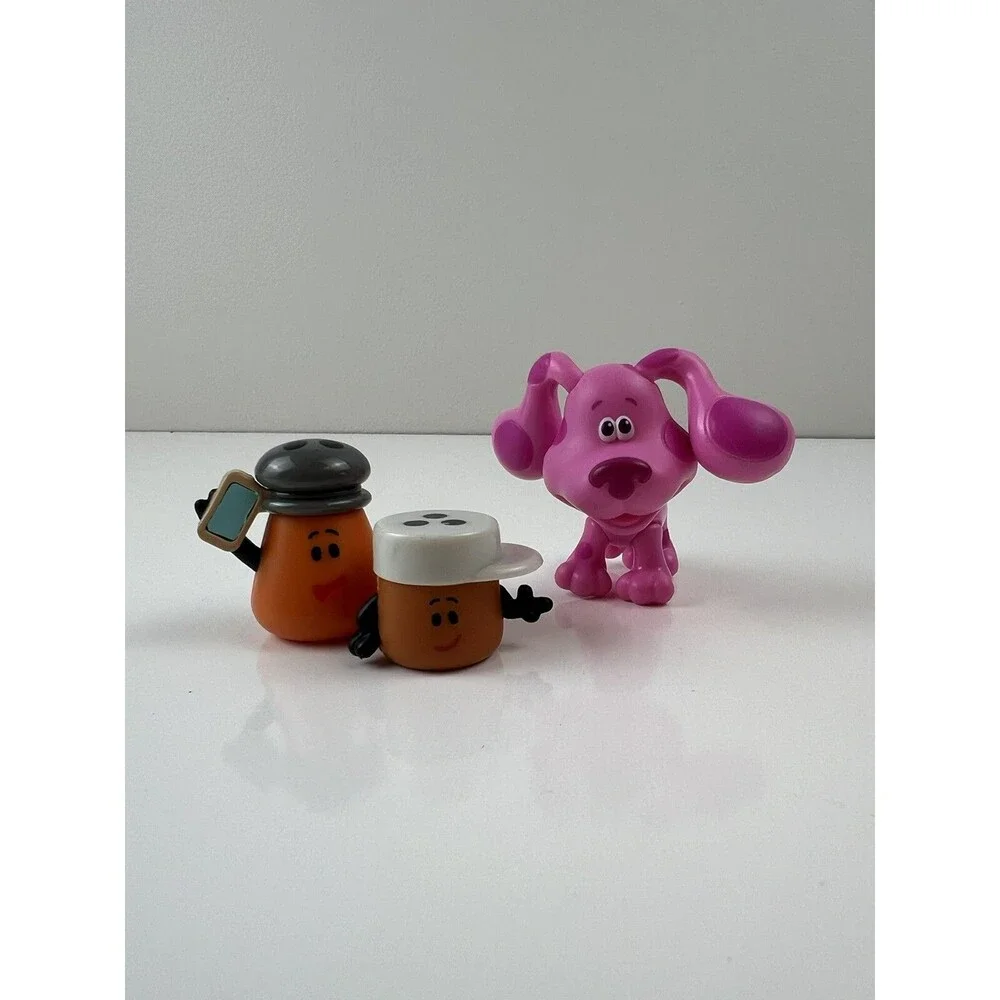 Blue's Clues Magenta Poseable Action Figure Just Play 2019 & Salt And Pepper